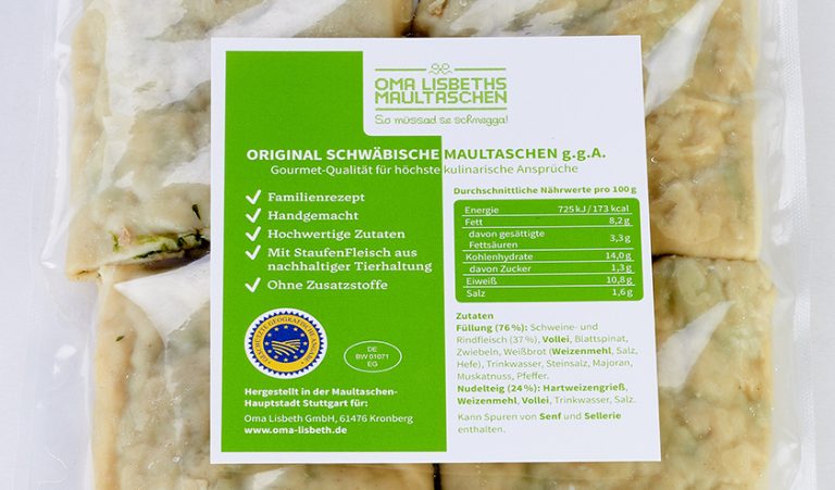 Oma Lisbeths Maultaschen