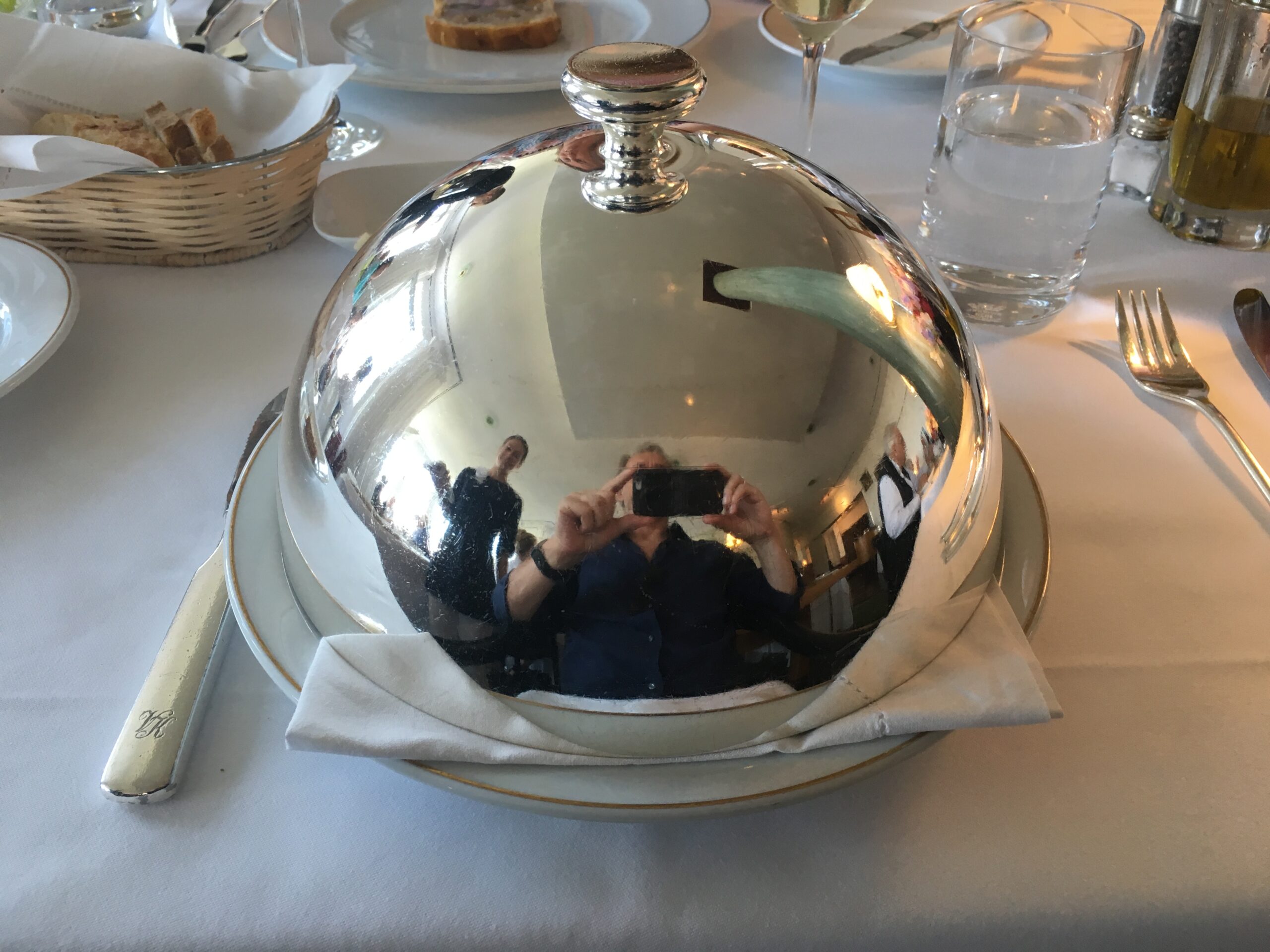 Edle Präsentation im Spitzenrestaurant