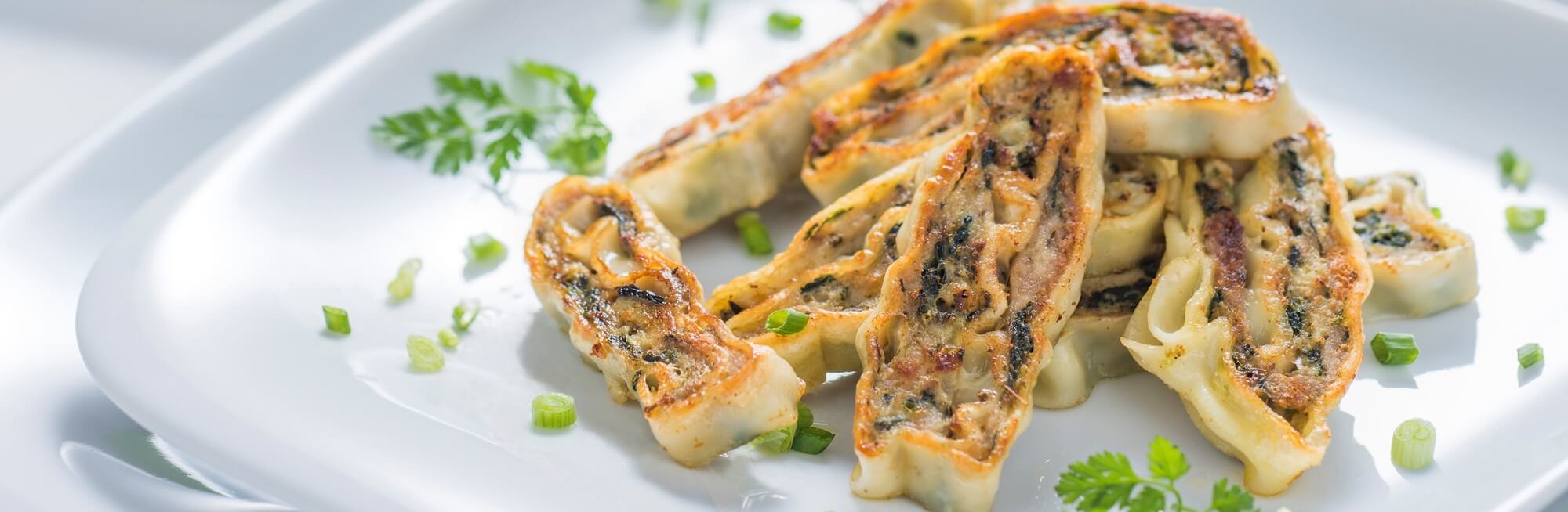 Geröstete Maultaschen