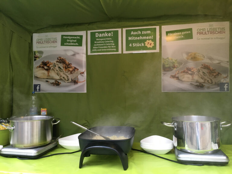 Maultaschen für guten Zweck