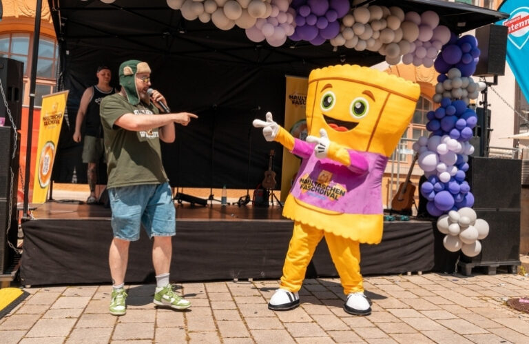Mauli – das Maskottchen der schwäbischen Maultasche Mauli Maultaschen Maskottchen