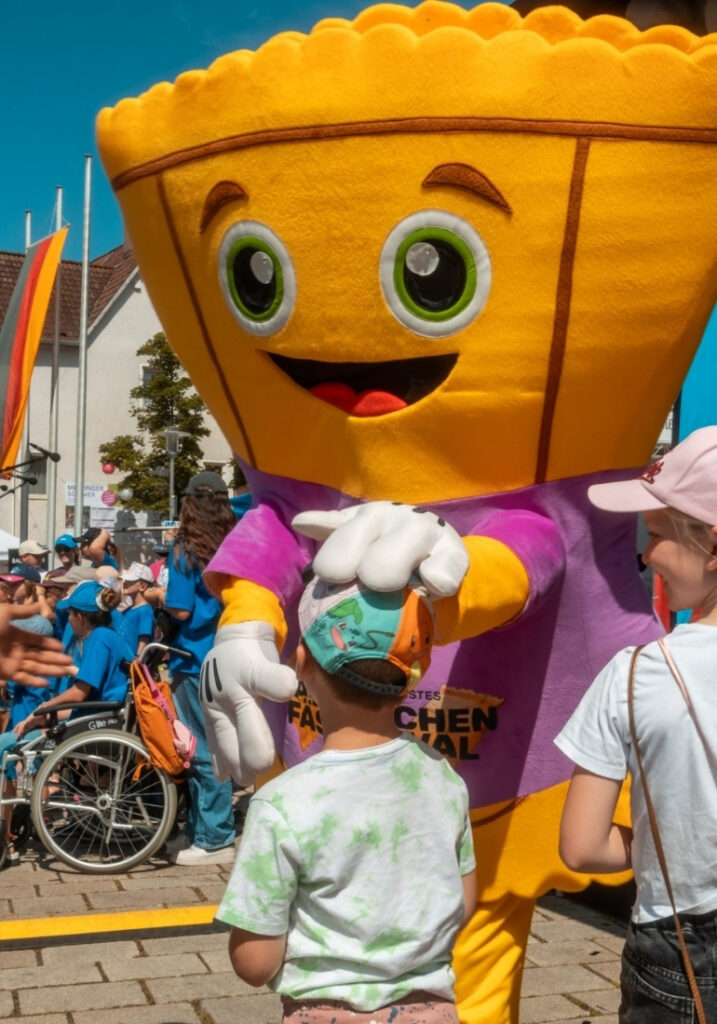 Mauli Maultaschen Maskottchen