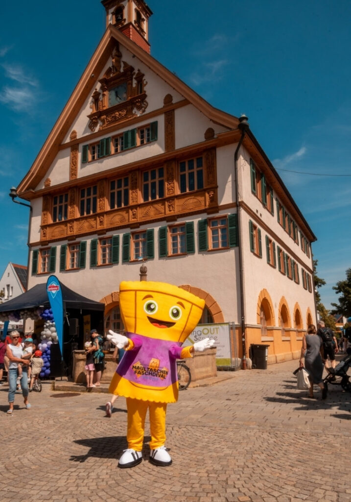 Mauli Maultaschen Maskottchen