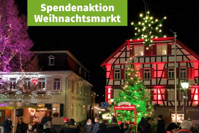 Ein Wochenende voller Maultaschen, Menschlichkeit und Weihnachtsmarktzauber Weihnachtsmarkt Maultaschen Spendenaktion